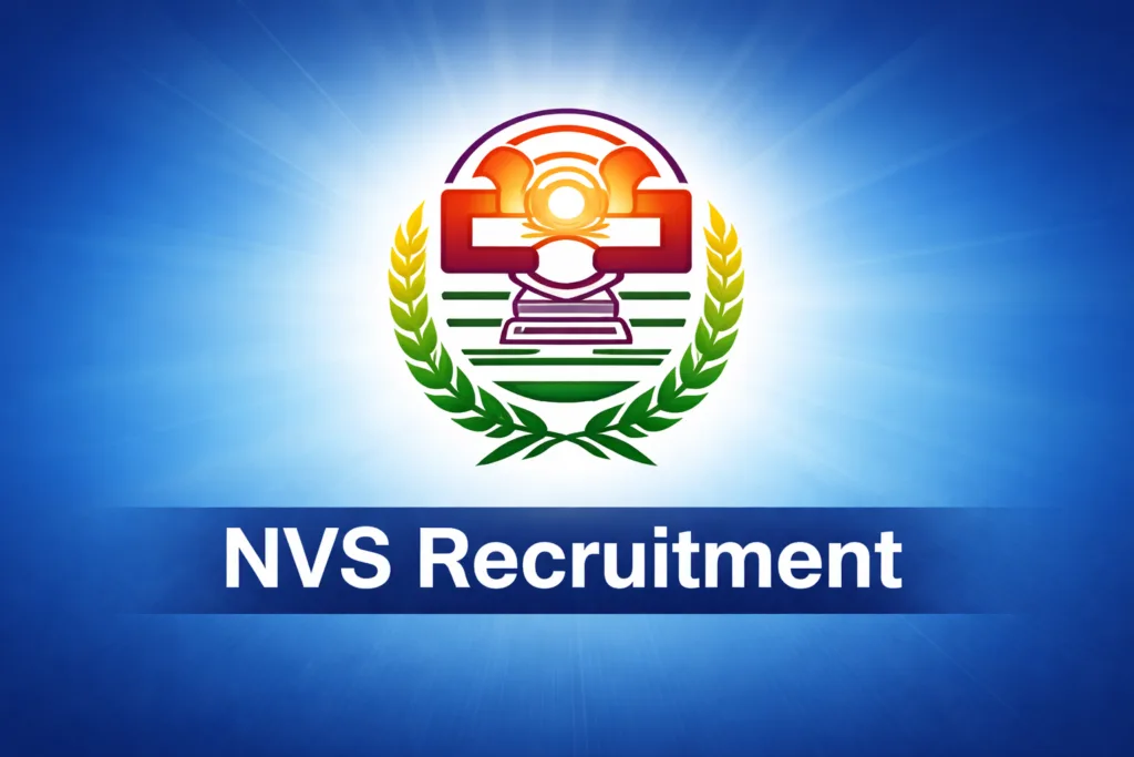 NVS Shillong Contractual Recruitment 2026–27 nvs recritment