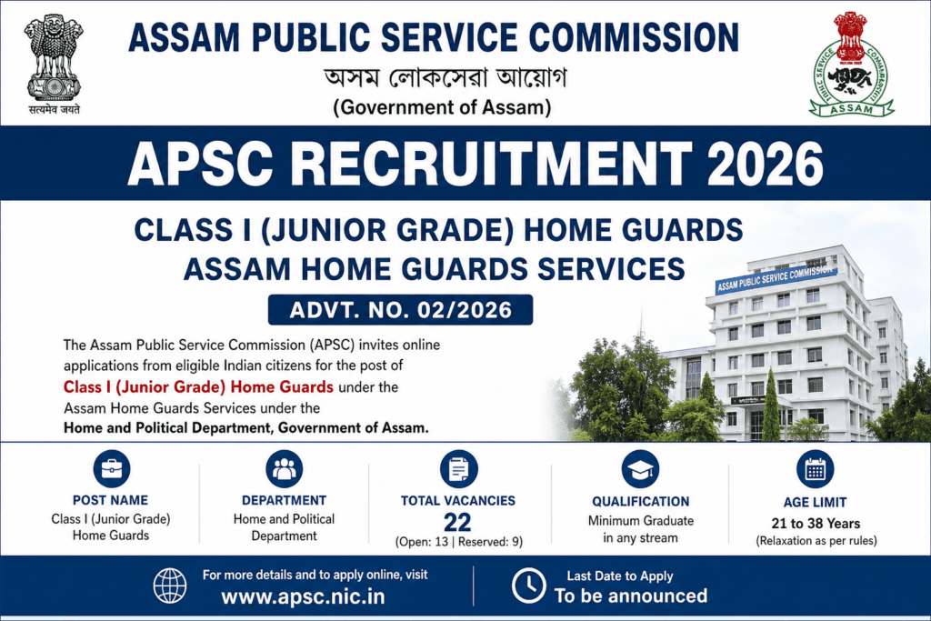 apsc recruitment 2026
