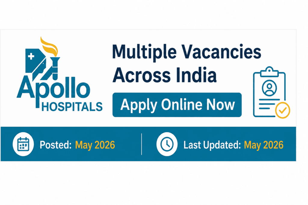apollo hospitals recruitment 2026