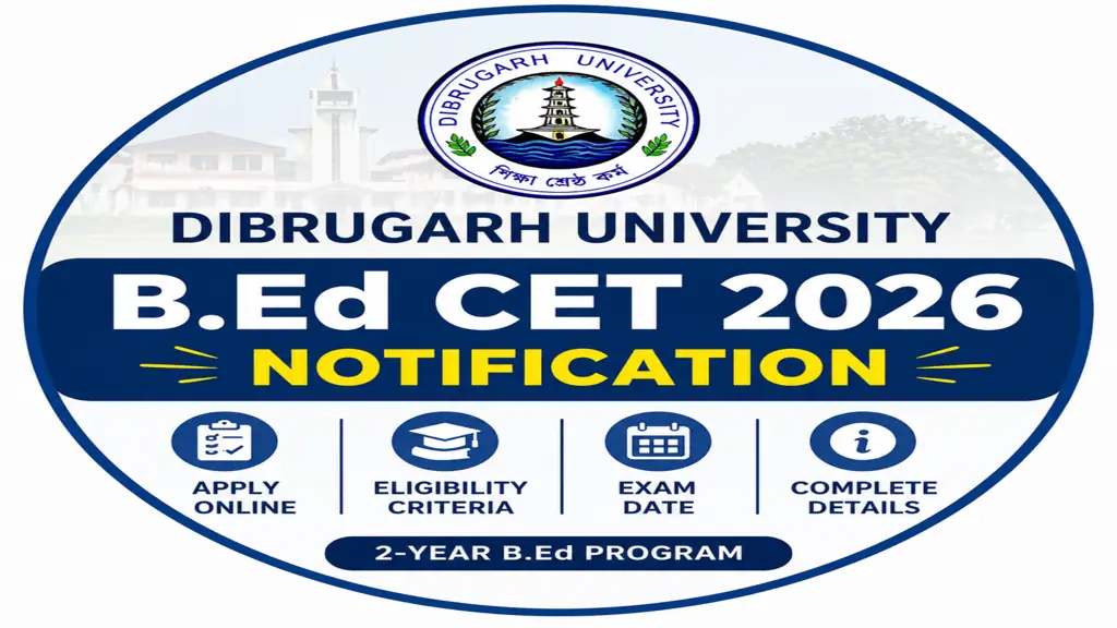 b.ed admission 2026