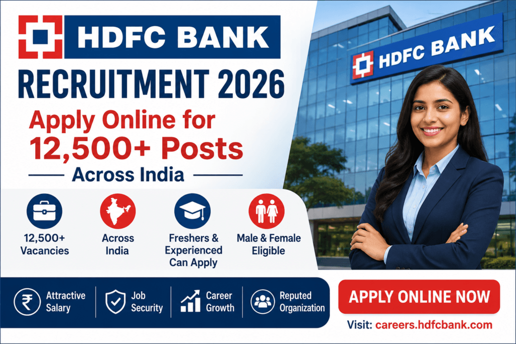 hdfc bank recruitment 2026