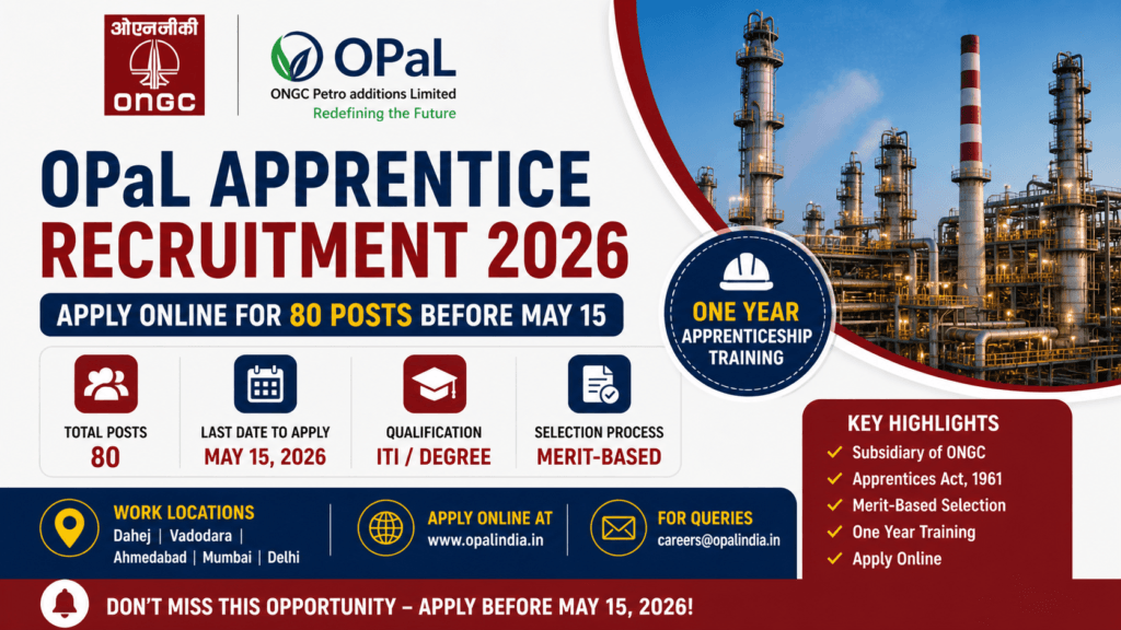 opal apprentice recruitment 2026
