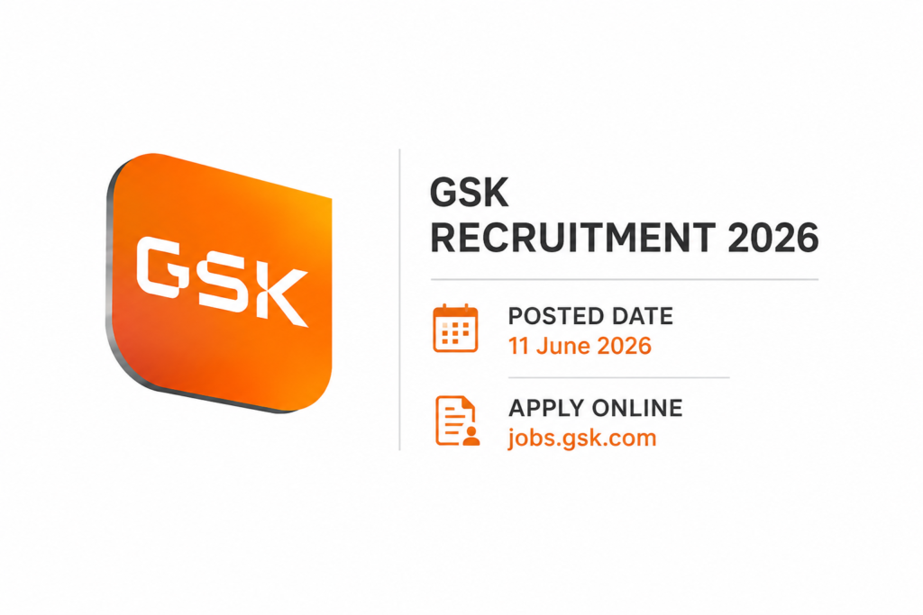 gsk recruitment 2026