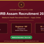 MHRB Assam Recruitment 2026
