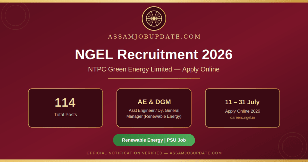 NGEL AE DGM Recruitment