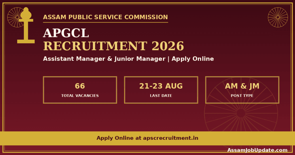 APGCL Recruitment2026